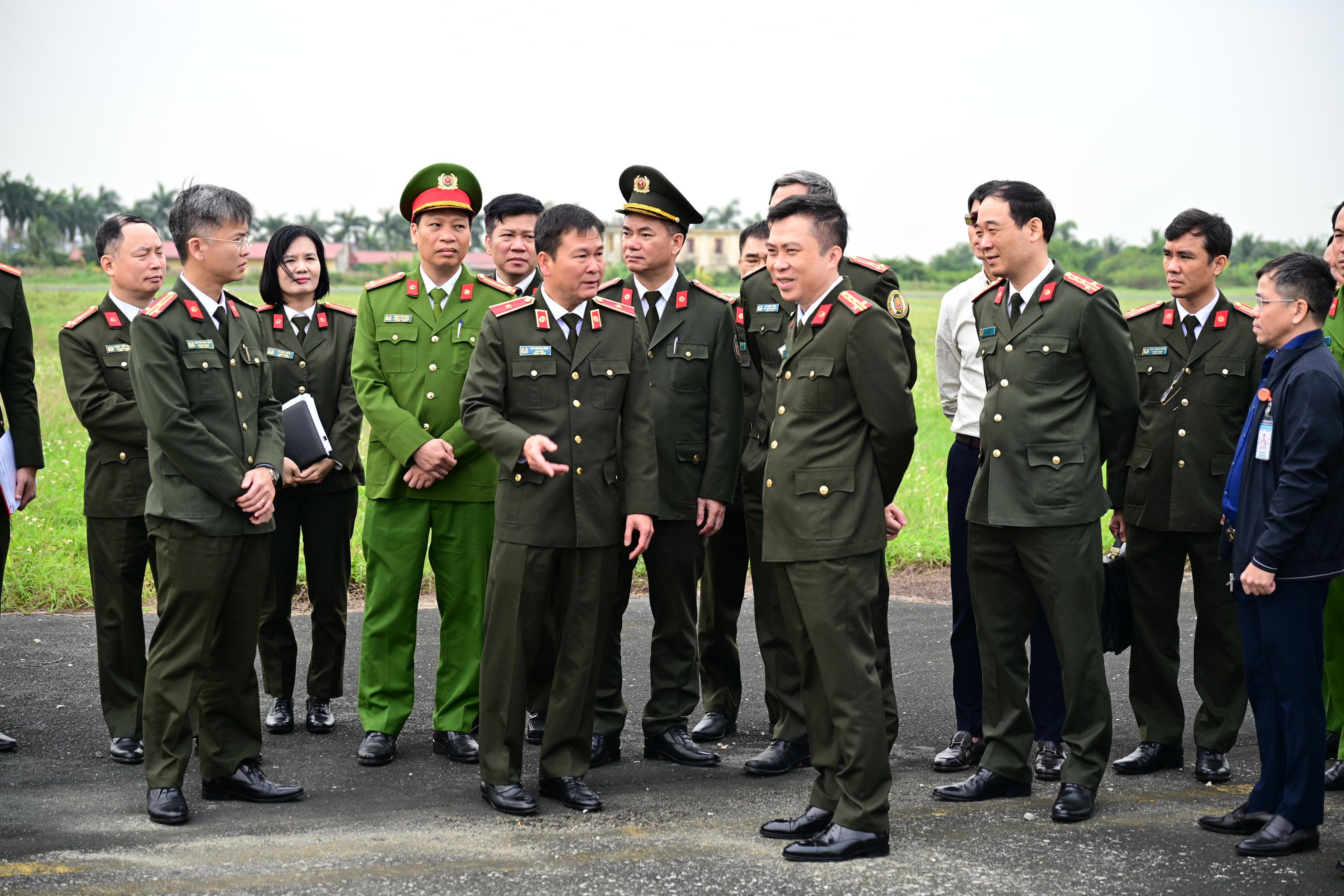 Thiếu tướng Bùi Quang Bình, Giám đốc CATP Hải Phòng kiểm tra Cảng HKQT Cát Bi, định hướng nâng cao năng lực bảo đảm an ninh hàng không